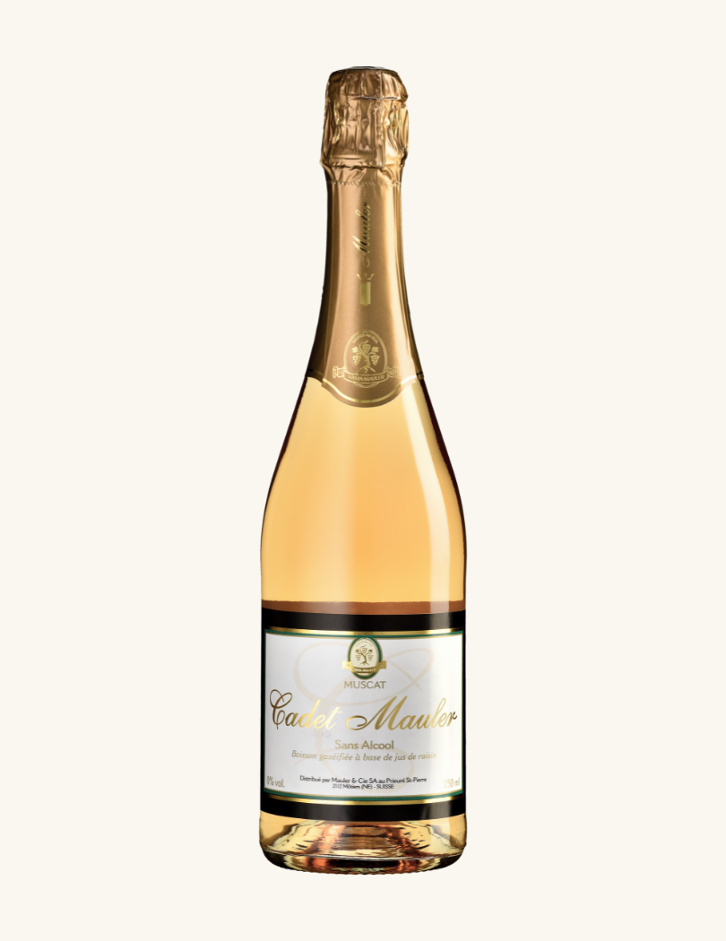 Muscat Boisson Cadet Mauler Muscat Rosé 75cl – Boisson pétillante sans alcool