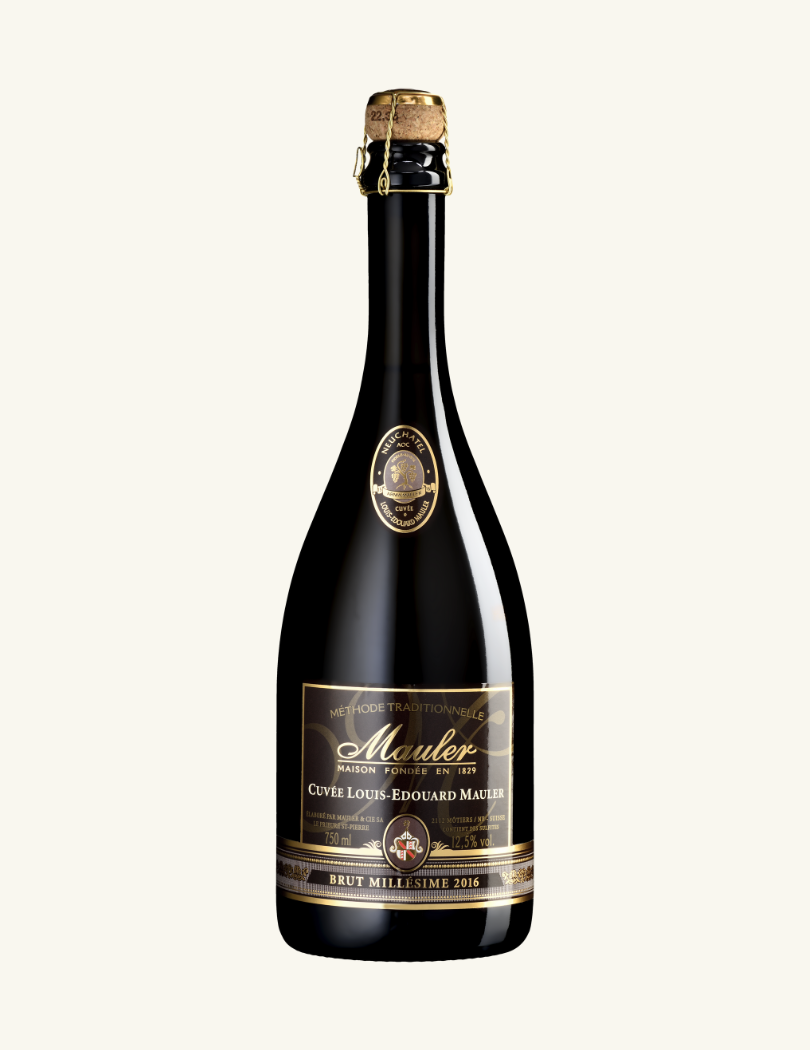 Cuvée Louis-Edouard Mauler Brut 2016 AOC Neuchâtel (avec étui)