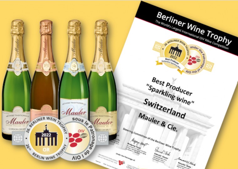 Mauler: GLÄNZENDE AUSZEICHNUNGEN beim Berliner Wine Trophy 2022